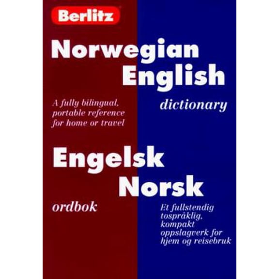 Pre-Owned Berlitz Norwegian/English Dictionary (Paperback) 2831563828 9782831563824