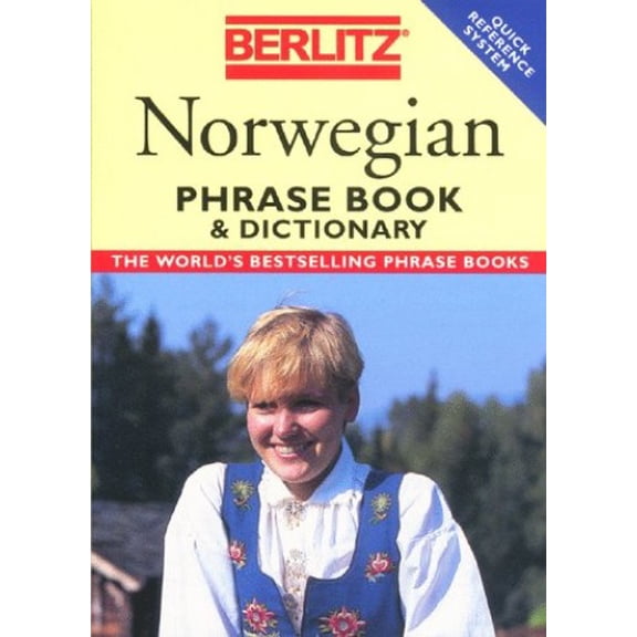 Pre-Owned Berlitz Norwegian Phrase Book and Dictionary (Paperback) 2831508975 9782831508979