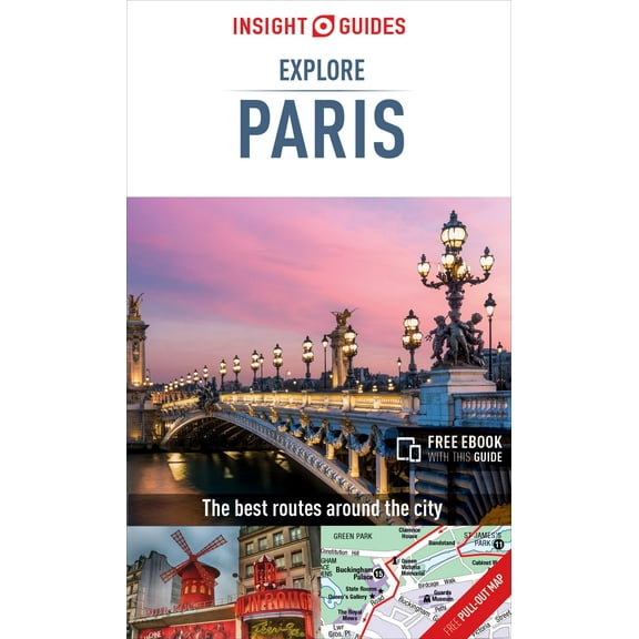 Berlitz Pocket Guides: Insight Guides Explore Paris (Travel Guide with Free Ebook) (Paperback)