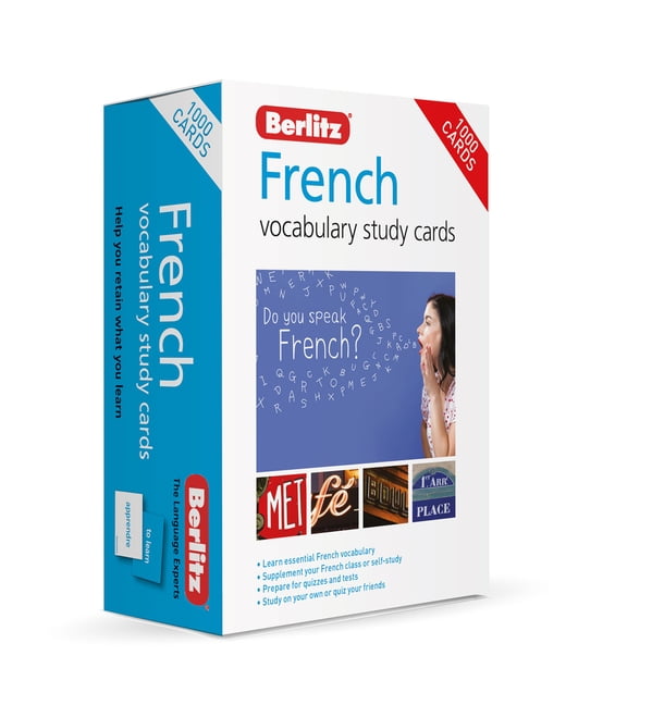 Berlitz Vocabulary Study Cards French (Language Flash Cards) (Other