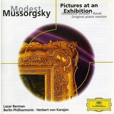 Berman/Karajan/Berlin Philharmonic Orchestra - Mussorgsky: Pictures at an Exhibition [CD]