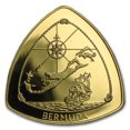 thumbnail image 1 of Bermuda 1 oz Proof Gold $60 Triangle (Random Dates), 1 of 2