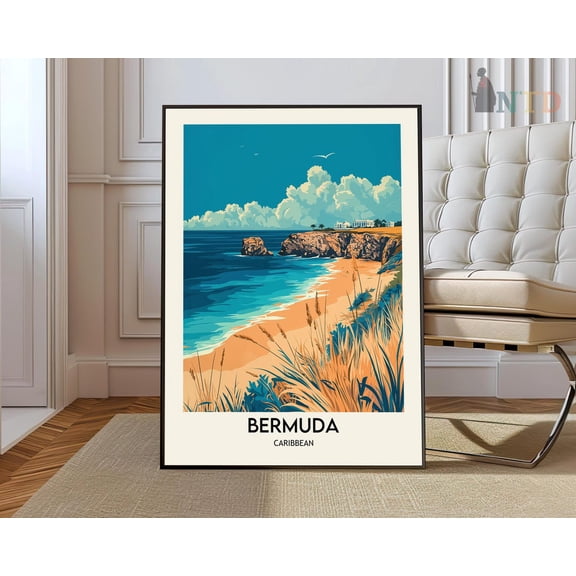 Bermuda Atlantic Island Poster Unframed Paper Print