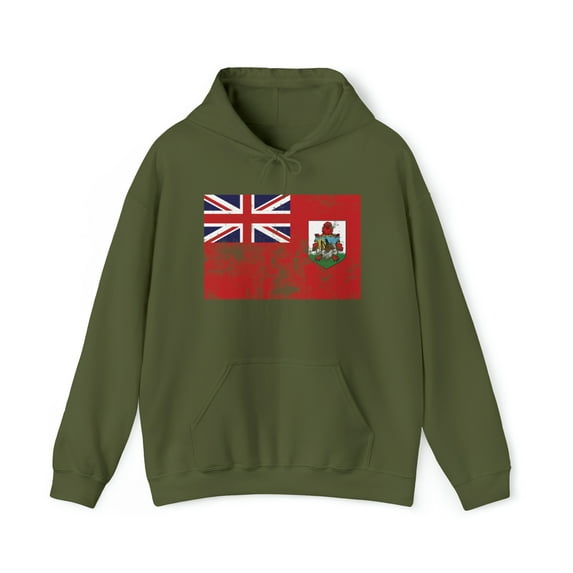 Bermuda Bermudian Flag Pride Hoodie, Gifts, Hooded Sweatshirt