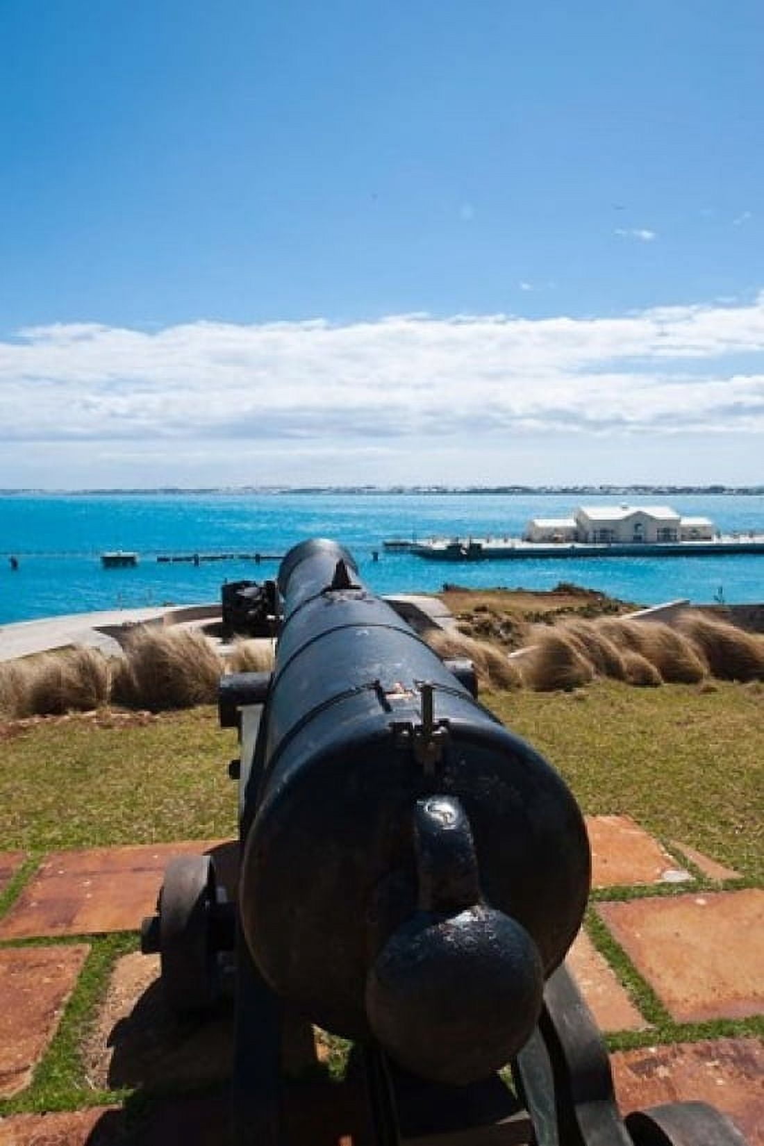 Bermuda Commissioners House Royal Naval port Canvas Art - Michael DeFreitas DanitaDelimont (11 x 17)