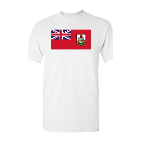 Bermuda Country Flag Adult DT T-Shirt Tee