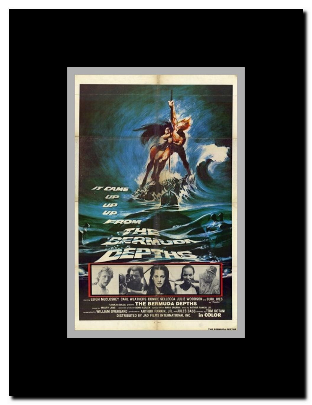 Bermuda Depths Framed Movie Poster