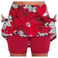 thumbnail image 1 of Bermuda Shorts Skorts for Women High Waist Skirt Sports Skorts New Summer Fashion Trendy Casual Shorts with Pockets S-5XL, 1 of 6