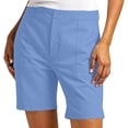 thumbnail image 1 of Bermuda Shorts Womens Golf Shorts Pull On Mid Rise Stretch With Pockets Summer Utility Comfort Hiking Short Pants 2XL, 1 of 4