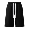 thumbnail image 1 of Bermuda Shorts for Men Y2k High Rise Baggy Sweat Shorts Casual Under Knee Summer Shorts with Pockets, 2XL, 1 of 6