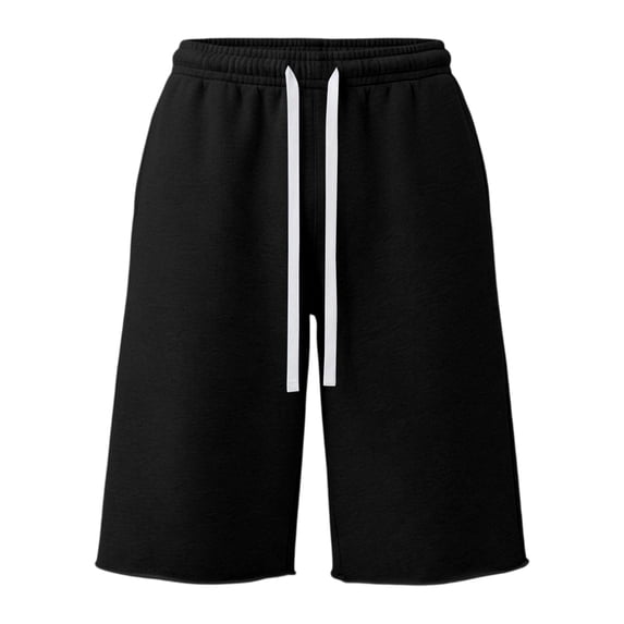 Bermuda Shorts for Men Y2k High Rise Baggy Sweat Shorts Casual Under Knee Summer Shorts with Pockets, 2XL