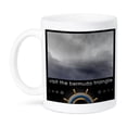 thumbnail image 1 of 3dRose, Bermuda Triangle mock travel advertisement highlighting boat trips to Bermuda, 15oz Mug, 1 of 3