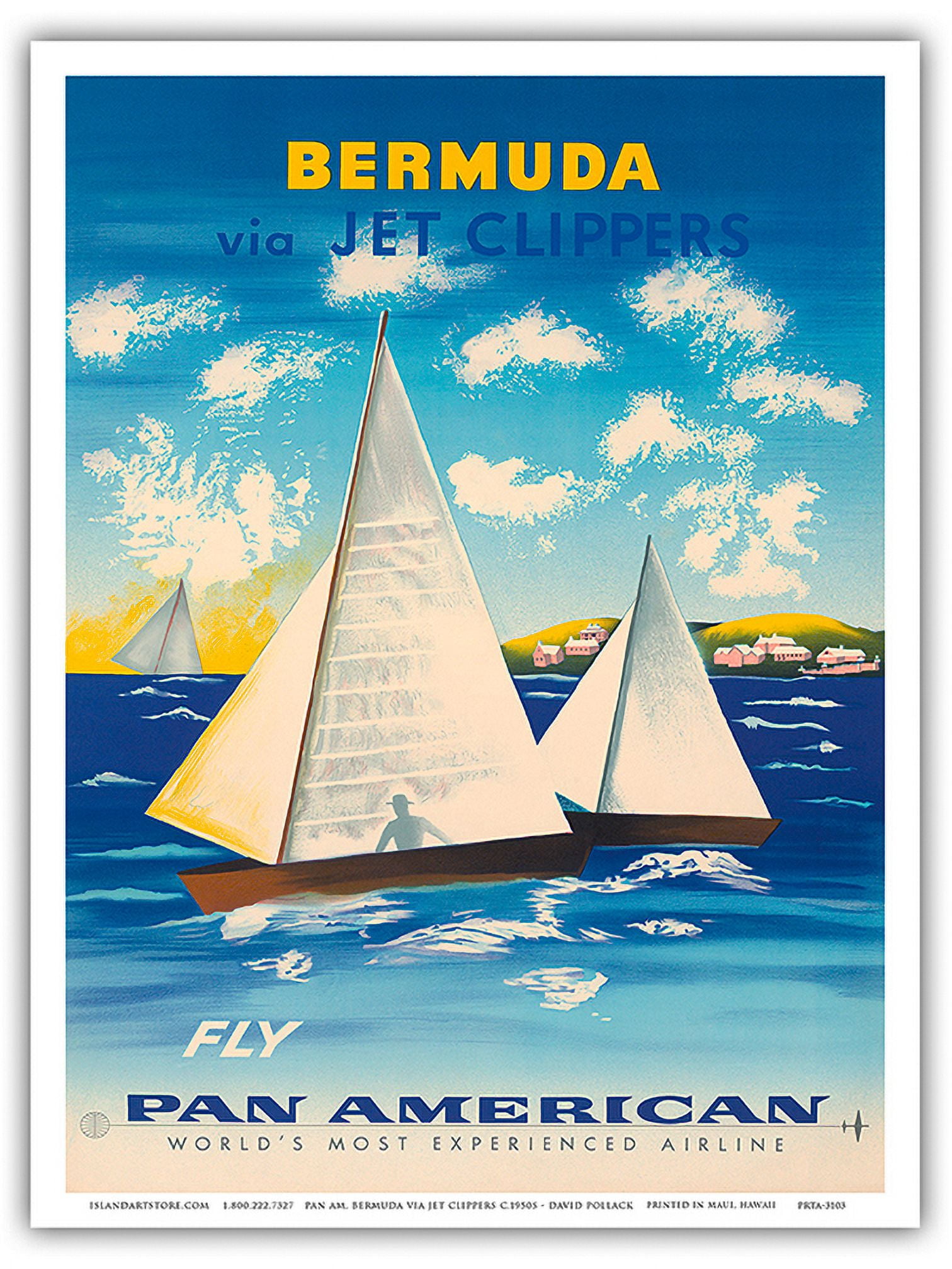 McMURTORIEポスターアート世界限定50 JOHN BABYL 1950s Janeiro de Rio Poster Airways International Braniff RIO ミュージシャン