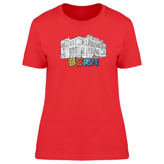 Bern B&W Landmark T-Shirt Women -Image by Shutterstock, Female Medium