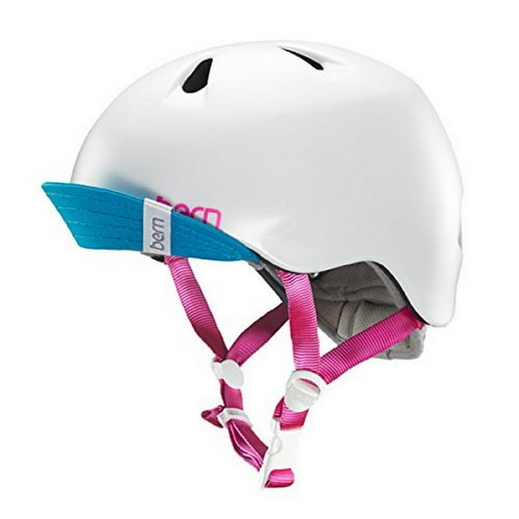 Bern Nina Adult Bicycle Helmet, Satin White, Size XSS (48 - 51.5cm)