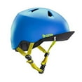thumbnail image 1 of Bern Nino Kids Bicycle Helmet with PDW Bike Light & Cold Weather Liner, Blue (SM 51.5 - 54.5cm), 1 of 2