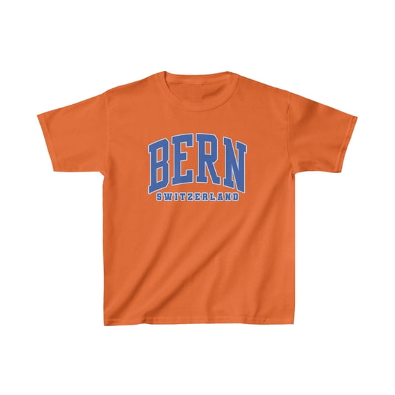 Bern Switzerland Kids Shirt Gifts Boys Girls Youth Tee Tshirt