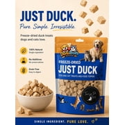 Berns Farm Freeze-Dried Duck Dog & Cat Treats, Single Ingredient, 2 Oz