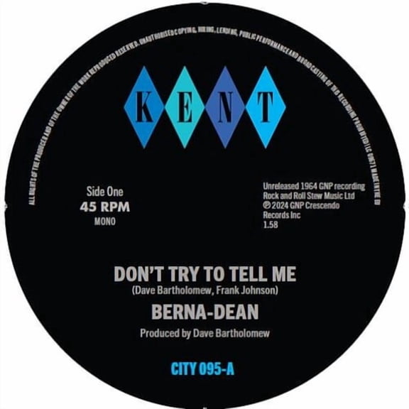 Berna-Dean - Don'T Try To Tell Me / Laughing On The Outside - Music & Performance - Vinyl [7-Inch]
