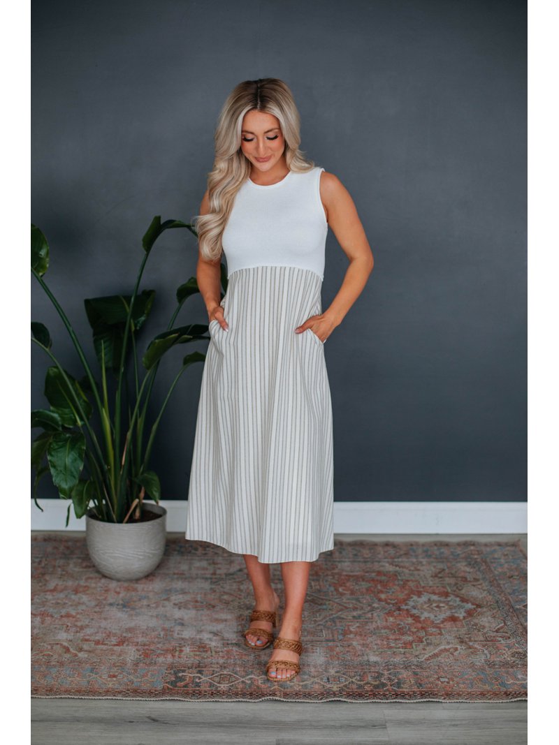 Bernadette Midi Dress - Walmart.com