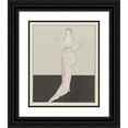 thumbnail image 1 of Bernard Boutet de Monvel 12x14 Black Ornate Wood Framed Double Matted Museum Art Print Titled: Bergson Promised to Come; Worth Dinner Dress (1914), 1 of 5