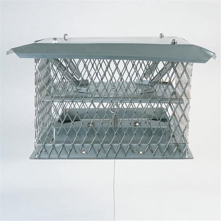Bernard Dalsin Mfg. Co. 050813 8 Inch x 13 Inch Chim-a-lator Deluxe Damper 11 Inch High W/30' Cable