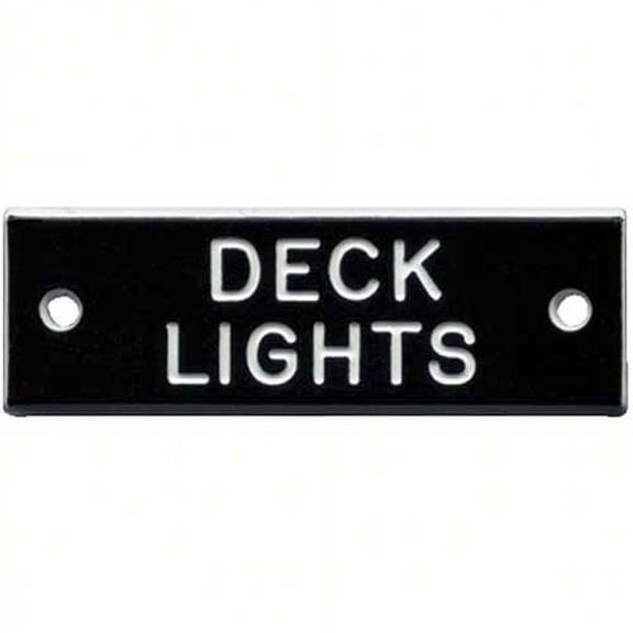 Bernard Engraving IP006 IP006; Nameplate-Deck Light Pkg/5