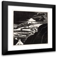 thumbnail image 1 of Bernard Essers 20x20 Black Modern Framed Museum Art Print Titled - Haven at Eb (1927), 1 of 5