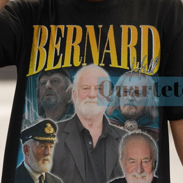 Bernard Hill, Bernard Hill Tshirt, Vintage Bernard Hill Shirt, Bernard