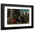thumbnail image 1 of Bernard van Orley 24x18 Black Modern Framed Museum Art Print Titled - The Adoration of The&nbsp;Magi (1533), 1 of 5