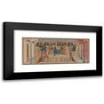 thumbnail image 1 of Bernardino di Giovanni da Castelletto 24x12 Black Modern Framed Museum Art Print Titled - The Dormition of The&nbsp;Virgin, 1 of 1