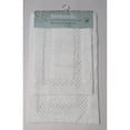 thumbnail image 1 of Bernardo 2pc Cotton Bath Rug Set White, 1 of 4