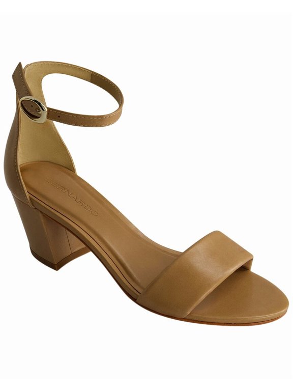 Bowie Leather Sandal, 9.5, Beige