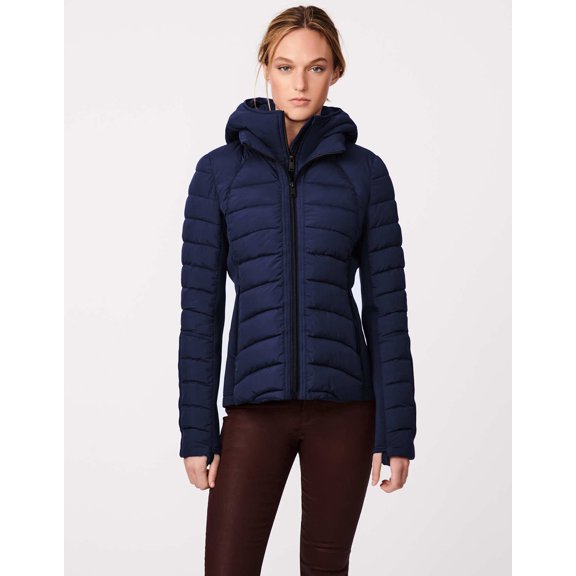 Bernardo Fashions Microtouch Packable Jacket with Neoprene Combo Night Shadow MD