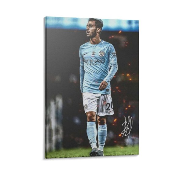 Bernardo Silva Canvas Poster Posters Art Print Wall Photo Paint Poster Hanging Picture Family Bedroom Decor Gift 20x30inch(50x75cm)