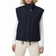 thumbnail image 1 of Bernardo womens  Cloud Comfort Puffer Vest, l, Navy, 1 of 4