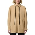 thumbnail image 1 of Bernardo womens  Effortless Oversized Shirt, XXL, Beige, 1 of 4