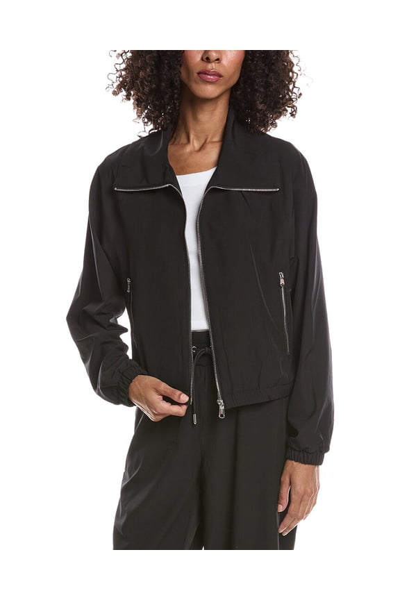 womens Short Jacket, xs, Black