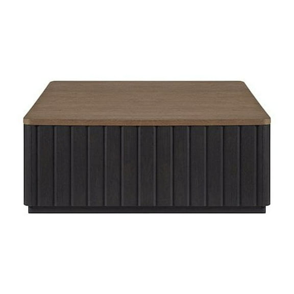 Bernards Aurora Channel Cocktail Table