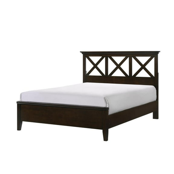 I Home Furnishings Cherry Nova Ii Queen X Bed