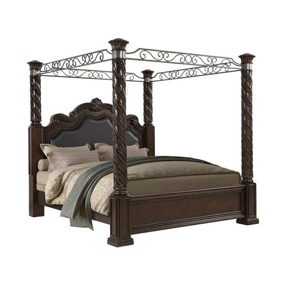 Bernards Coventry Queen Canopy Bed