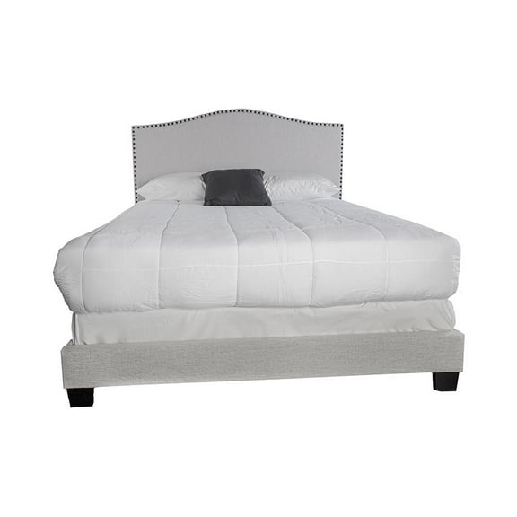 I Home Furnishings Darcy Upholstered King Bed In A Box