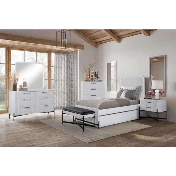 Bernards Fisher Park Dresser - White