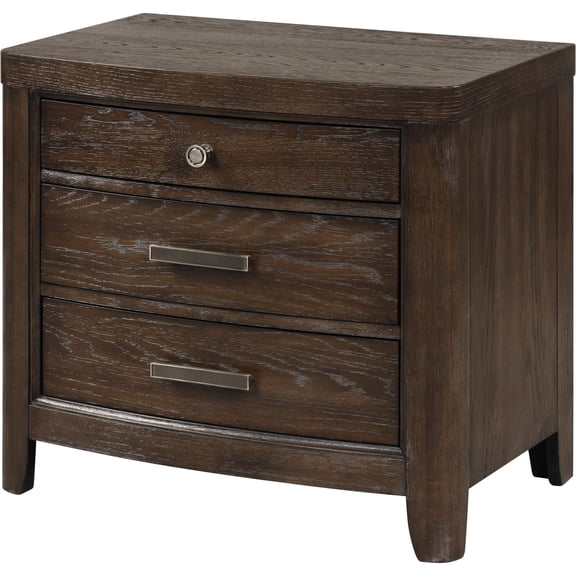 Bernards Fulton 2-Drawer Nightstand