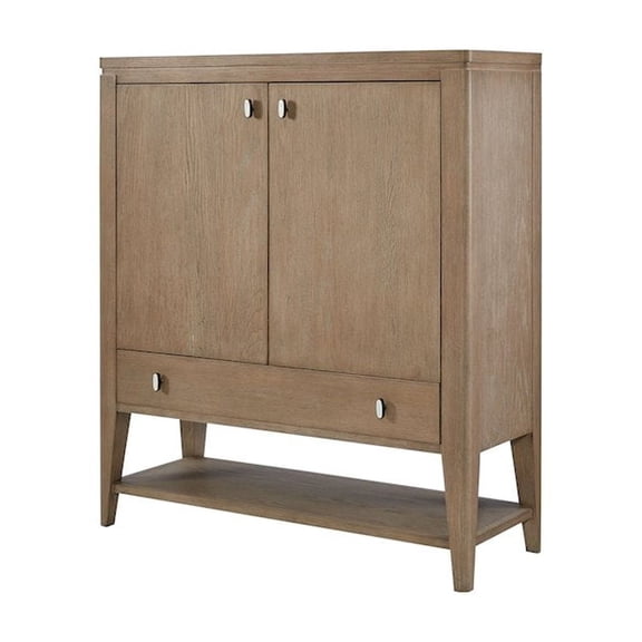 Bernards Transitional Elements Door Chest - Toffee