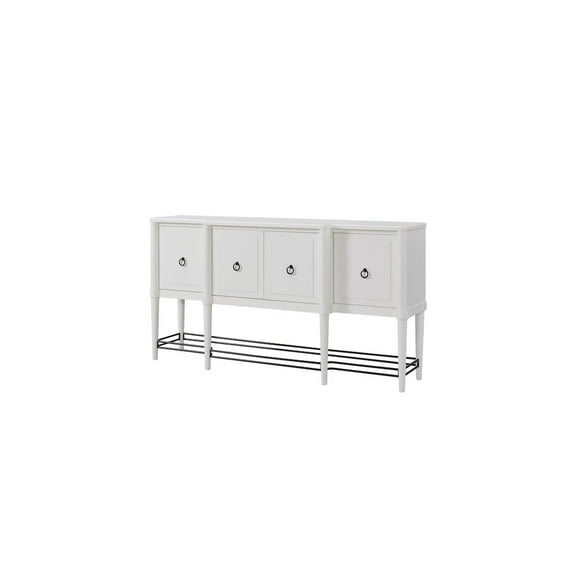 Bernards Wilmington Breakfront Side Board-White