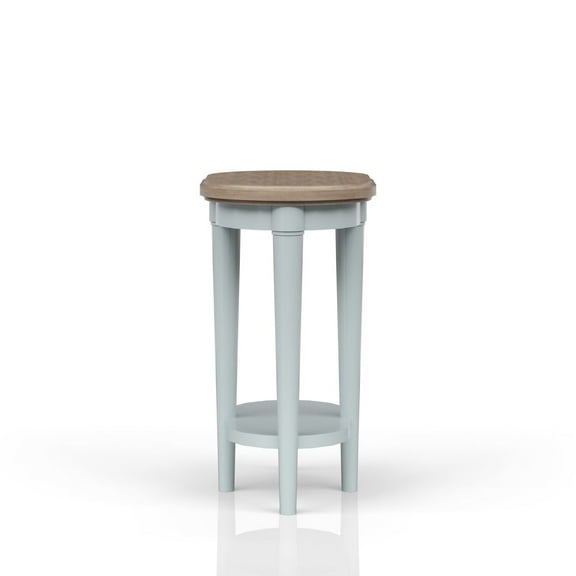 I Home Furnishings Wilmington Chairside Table Ocean/Sand