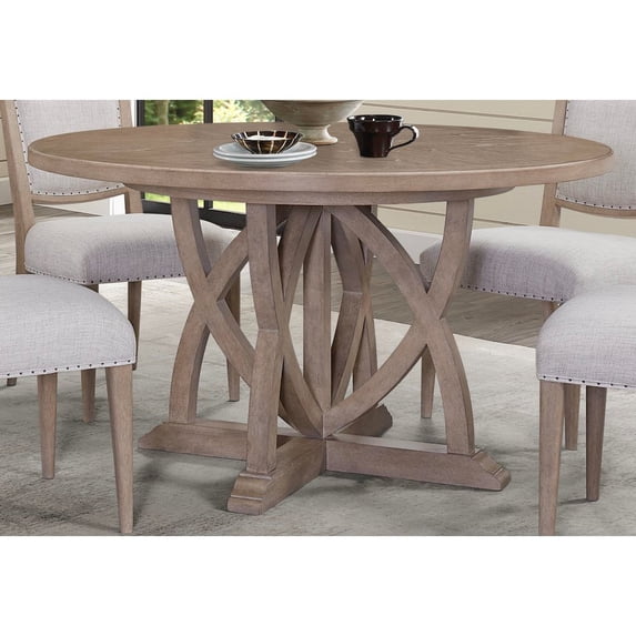 I Home Furnishings Wilmington Round Table W/ 18" Leaf