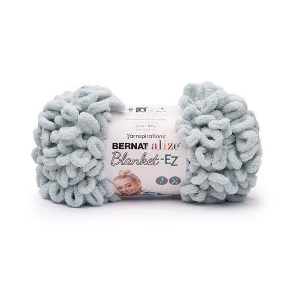 Bernat® Alize Blanket™ #7 Jumbo Polyester Yarn, Smoke 6.4oz/180g 18 Yards