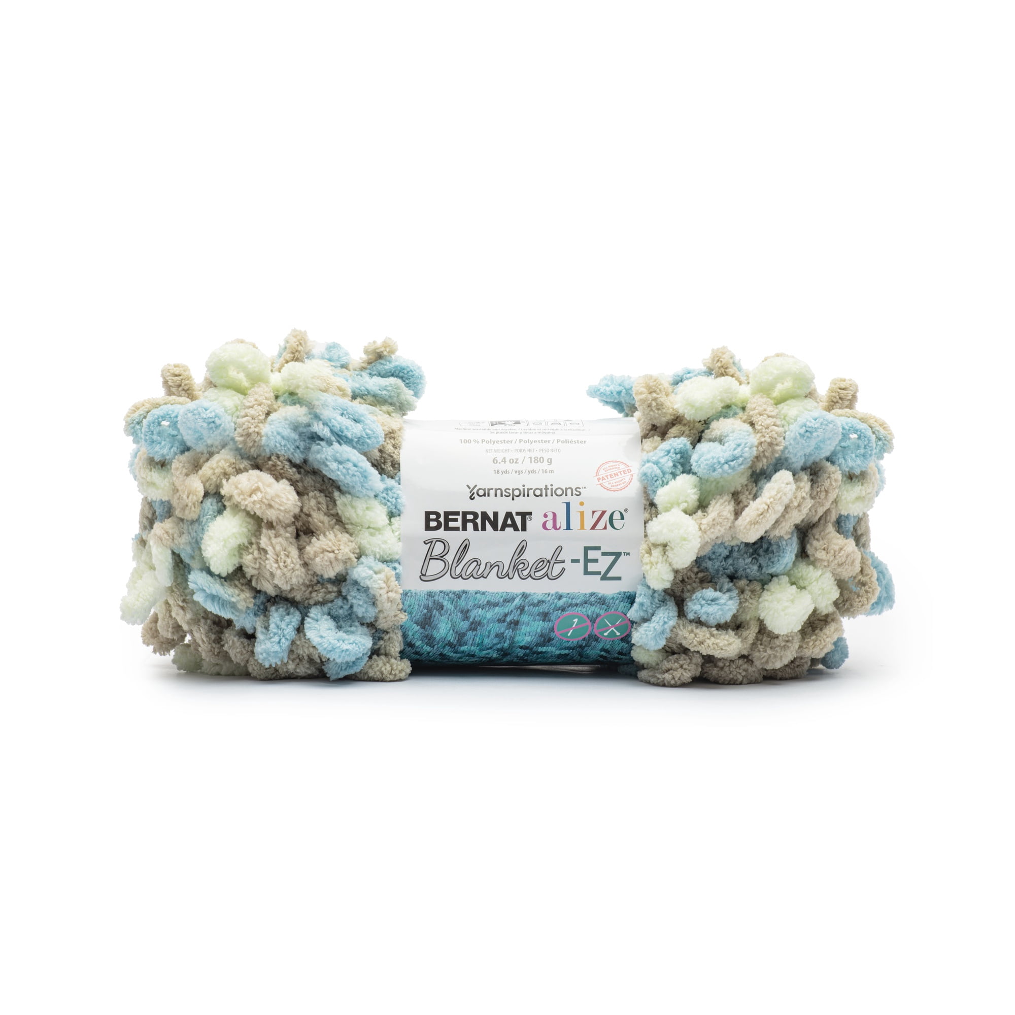 Bernat® Alize Blanket™ #7 Jumbo Polyester Yarn, Sprouts 6.4oz/180g 18 Yards